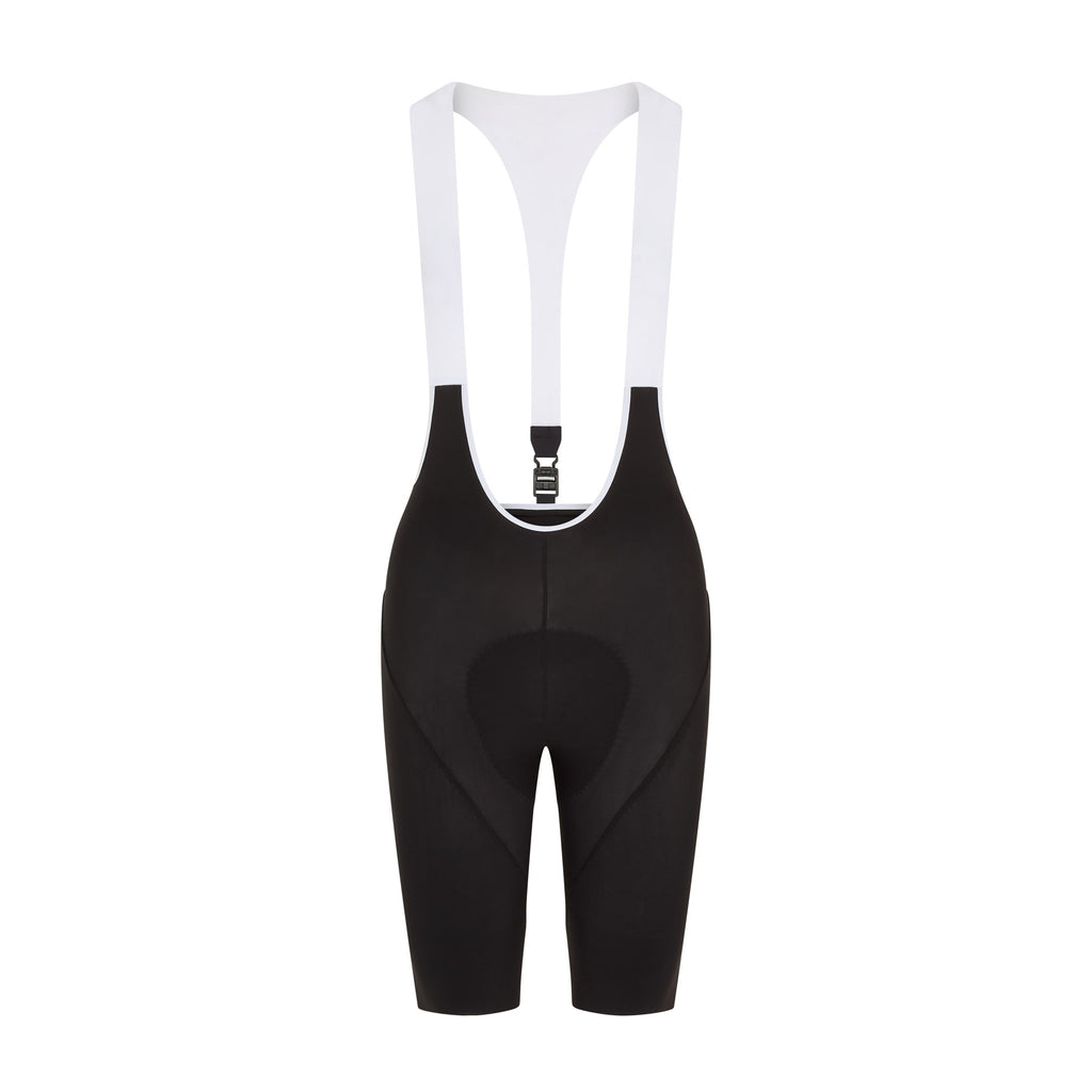 Women Esencia Bib Shorts - Deep Black