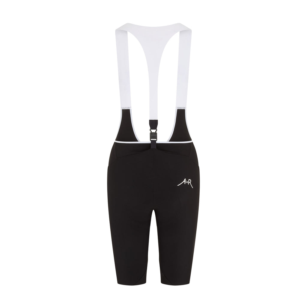 Women Esencia Bib Shorts - Deep Black