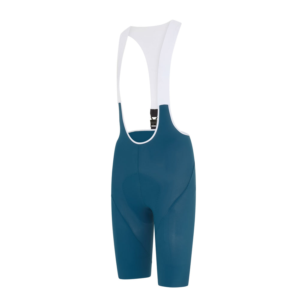 Women Esencia Bib Shorts - Coastal Blue