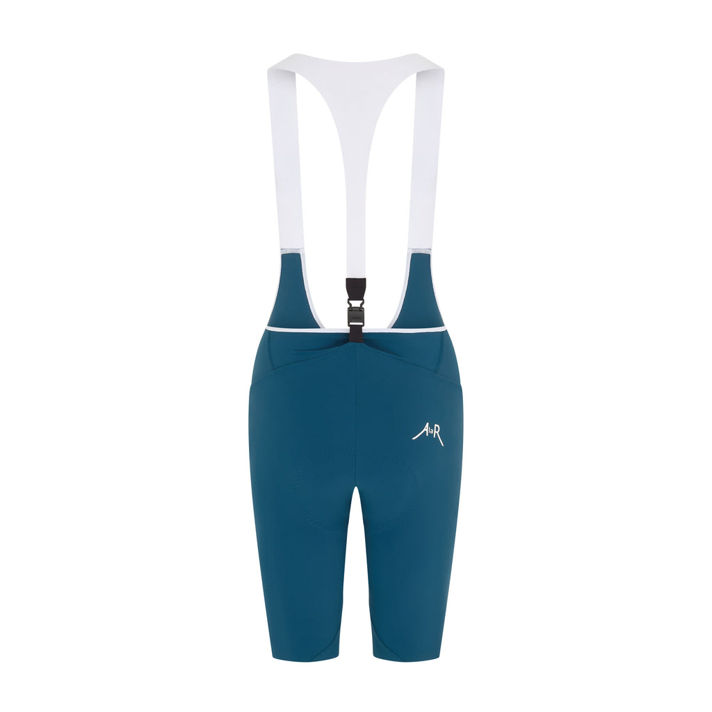 Women Esencia Bib Shorts - Coastal Blue