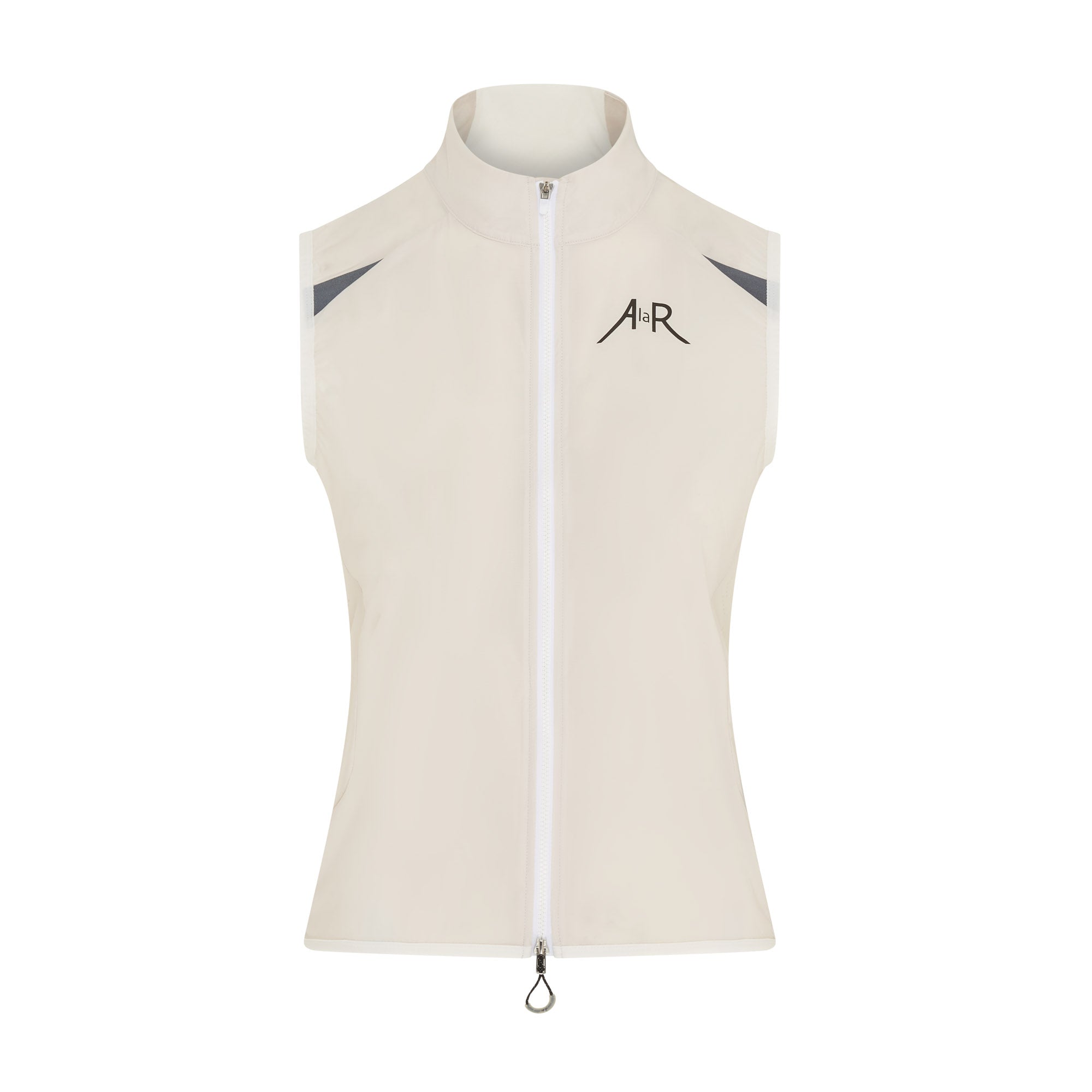 Womens Siempre Gilet - Ecru White